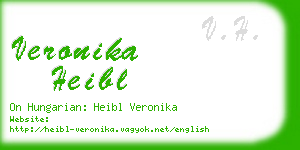 veronika heibl business card